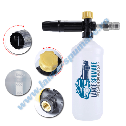 Lance spumare pistol cupla rapida 19.5 mm